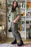 Clemmie Box Knit Moss Marl
